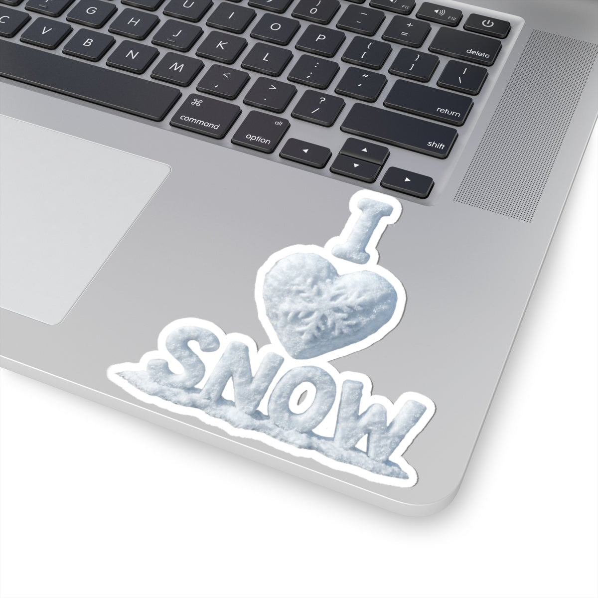 "I Love Snow" Sticker — Main