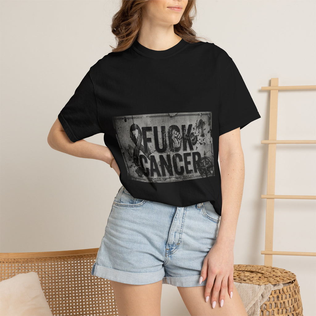 Cancer Can Fuck Right Off | Garment-Dyed Tee — AttitudeShirts