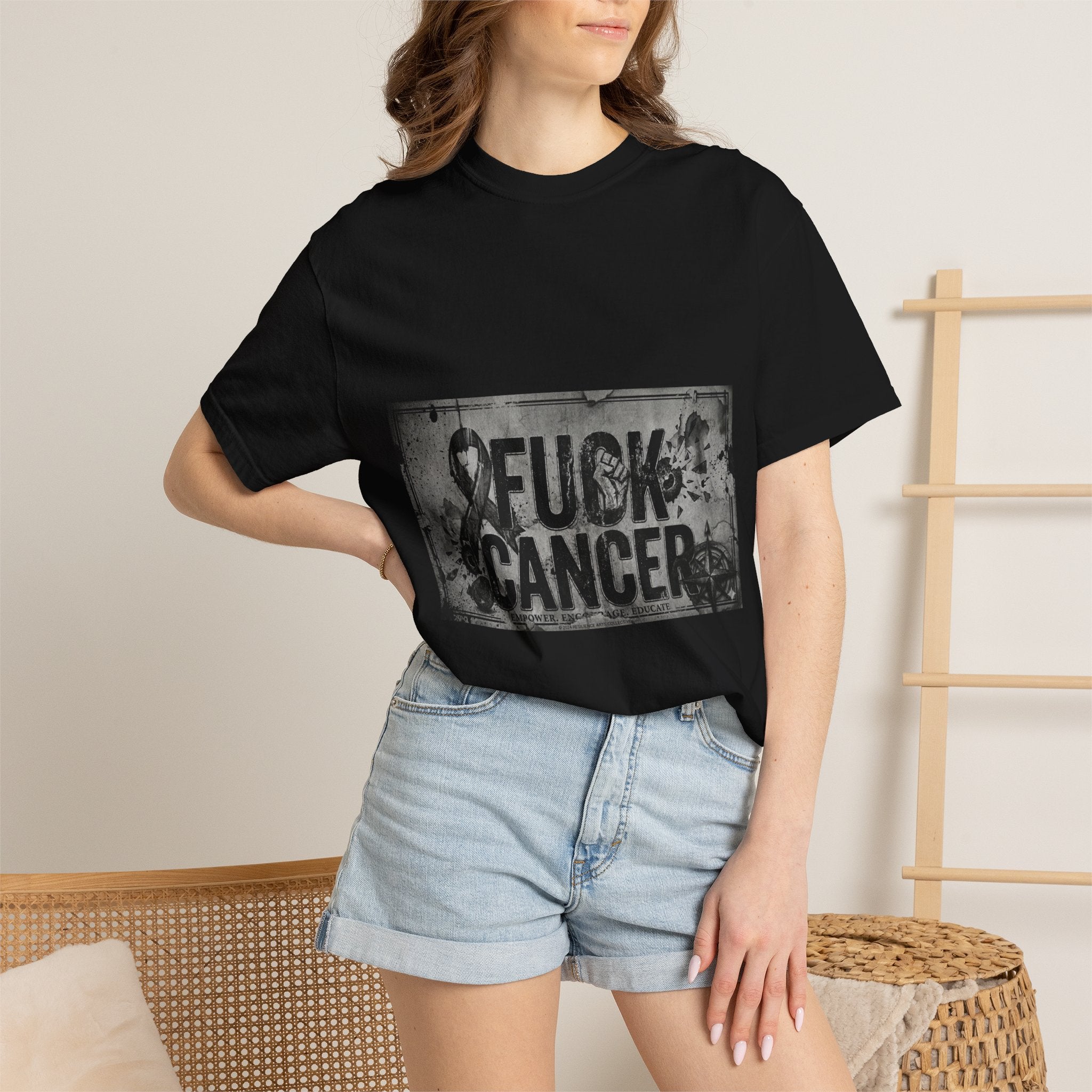 Cancer Can Fuck Right Off | Garment-Dyed Tee — AttitudeShirts