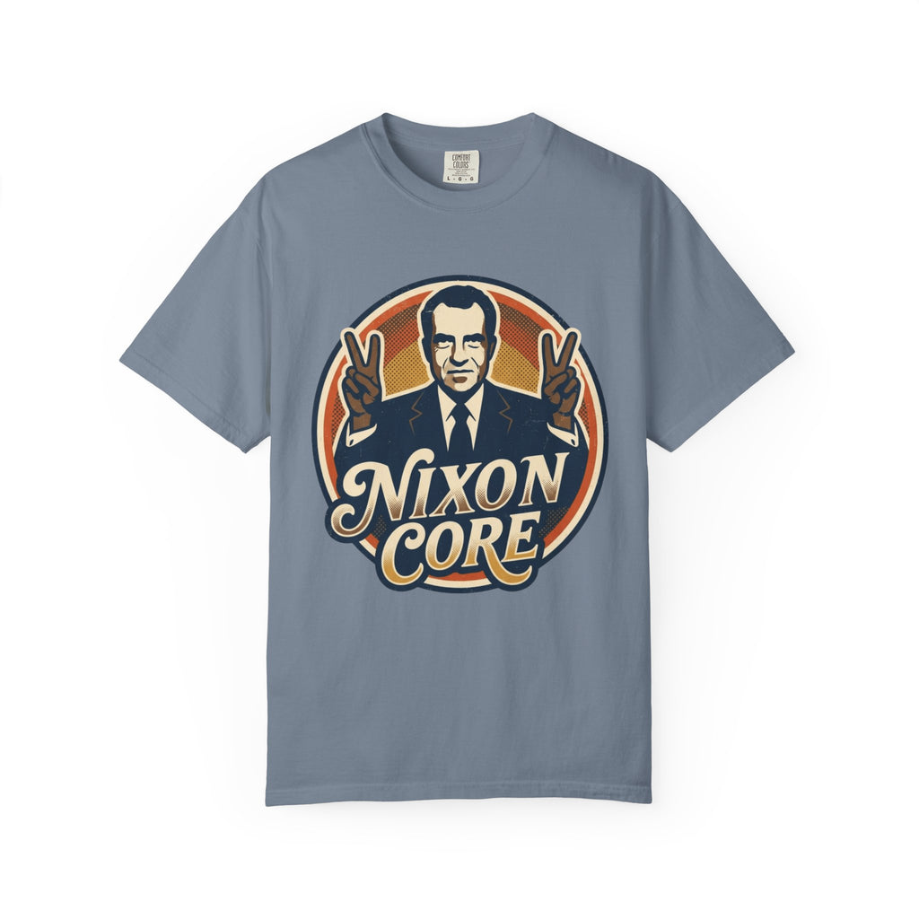 "Nixon Core" Unisex Garment-Dyed Tee