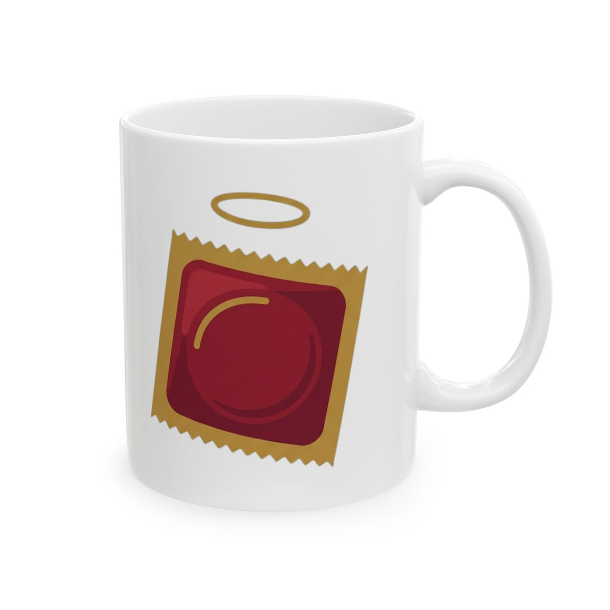 "Good Book Series Jesus Saves and So Should You" White Ceramic Mug — Graphic