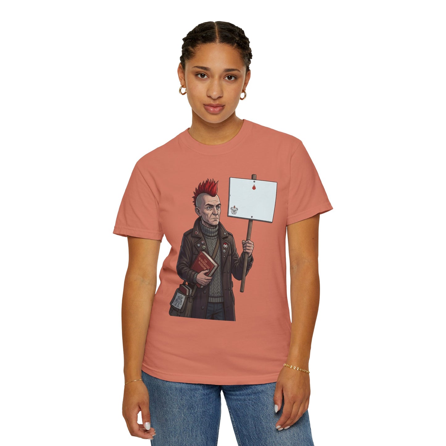 "Quiet" Unisex Garment-Dyed Tee