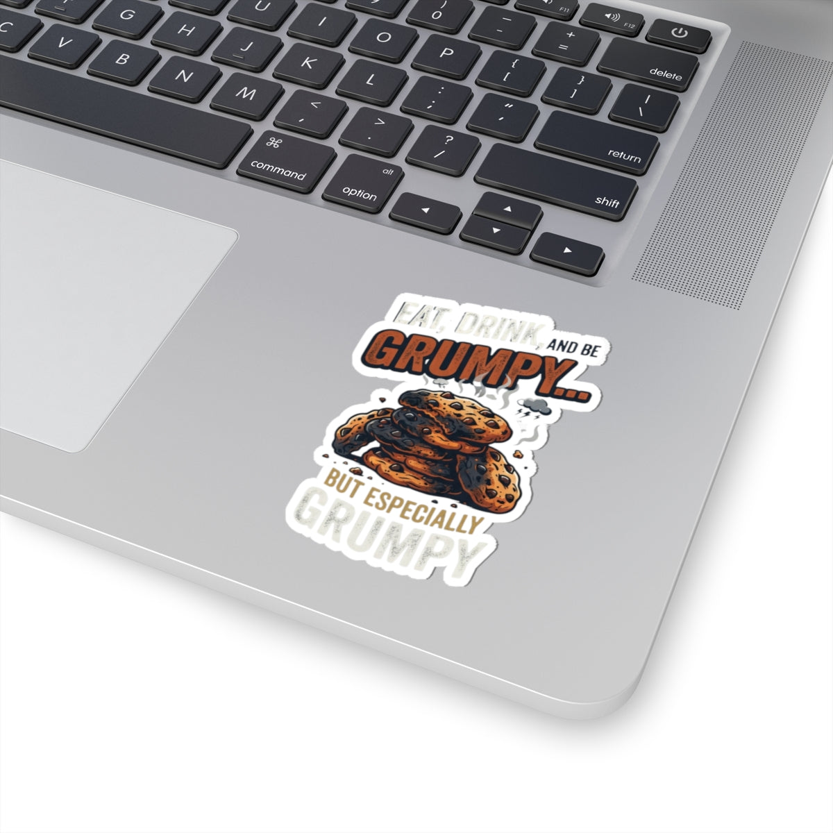 "Eat Drink And Be Grumpy" Sticker — Main