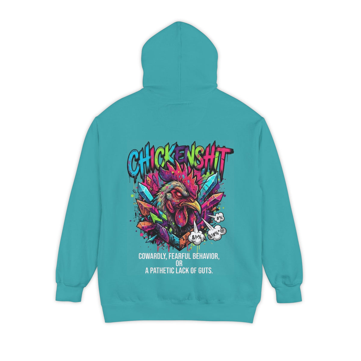 Color: Seafoam | Chickenshit Garment-Dyed Hoodie