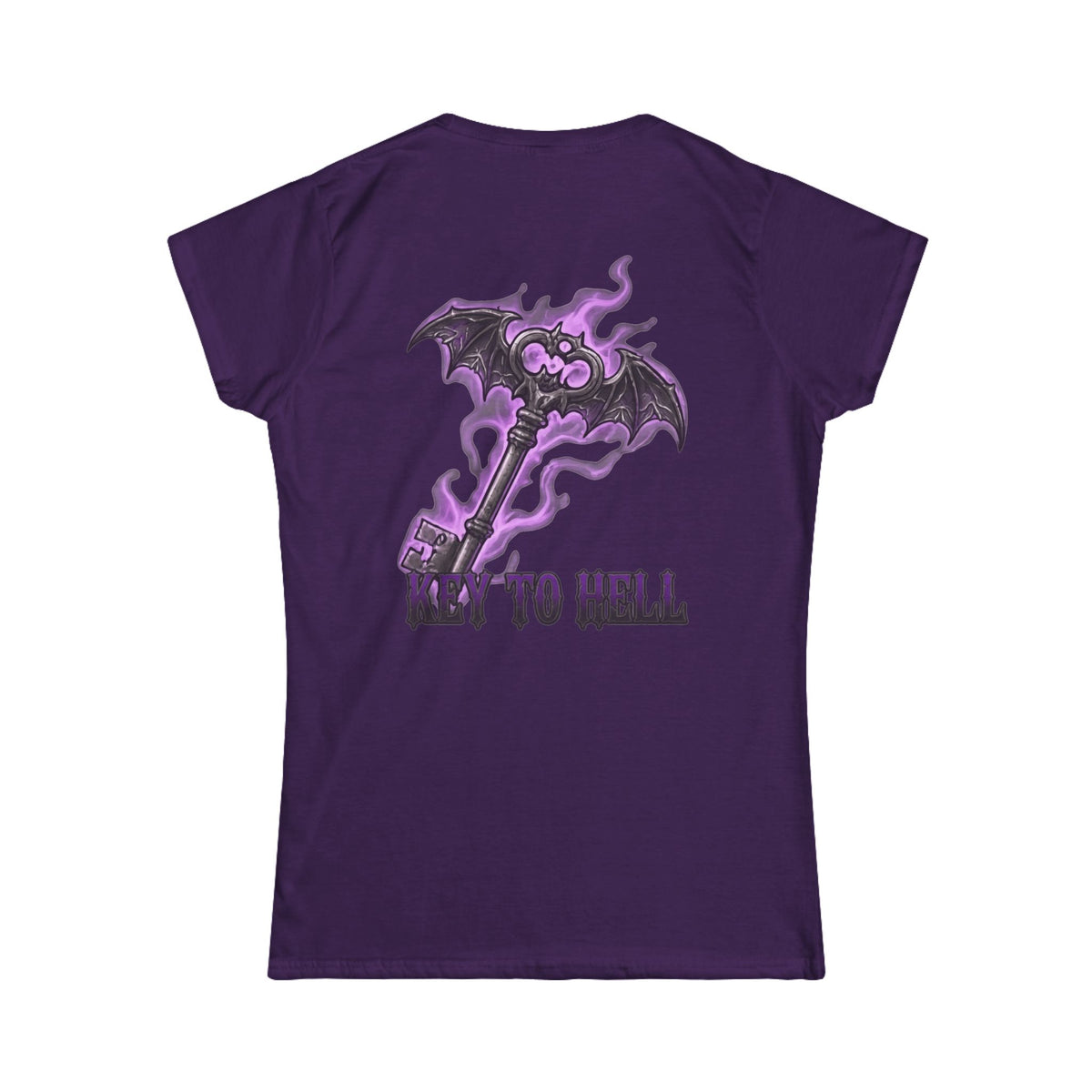 Color: Purple | Skeleton Key Women's Tee