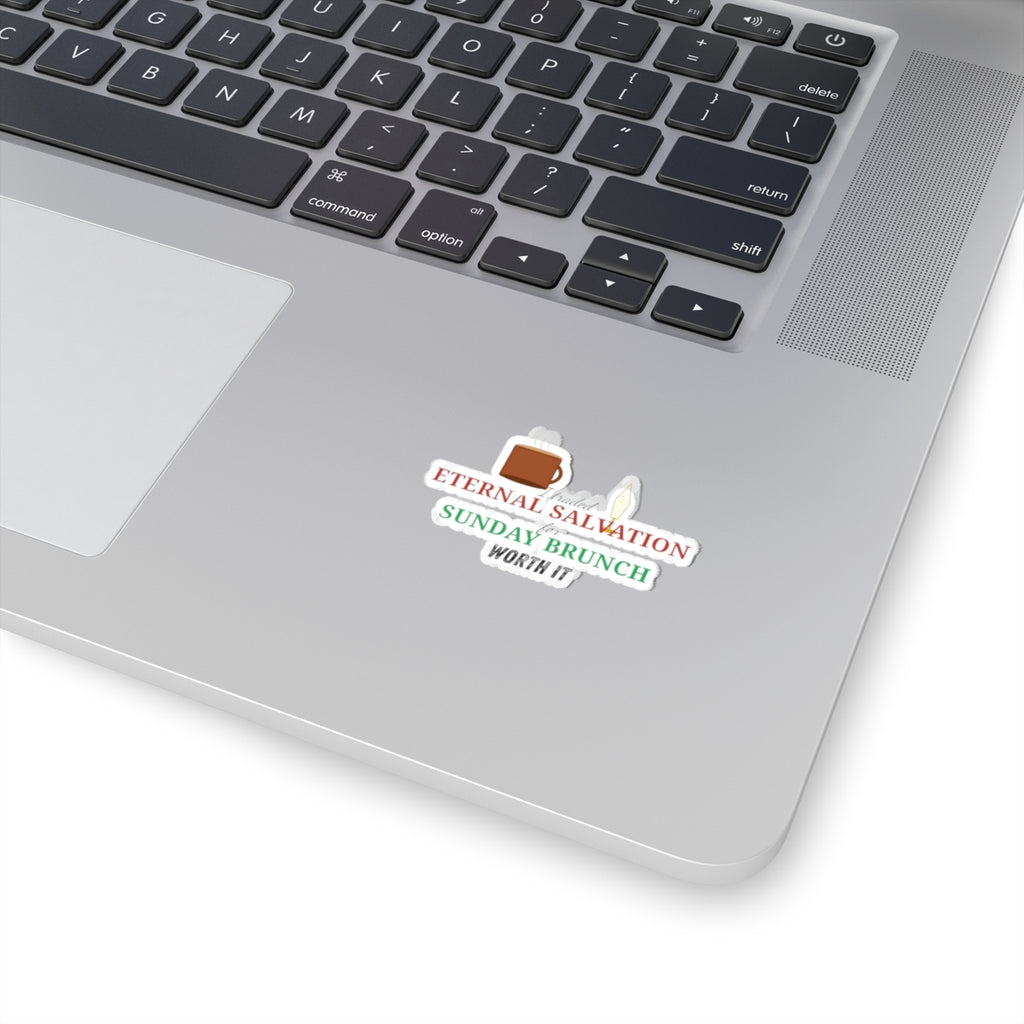 Brunch So Hard | Kiss-Cut Sticker — AttitudeShirts