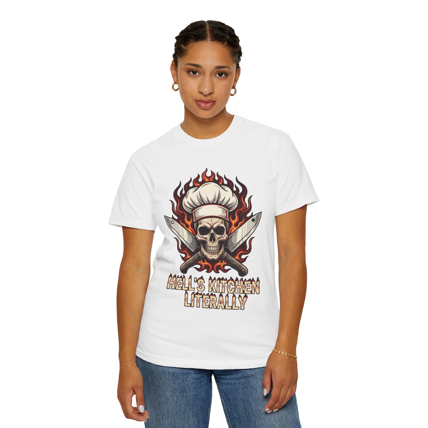 "Hell's Kitchen Literally" Unisex Garment-Dyed Tee