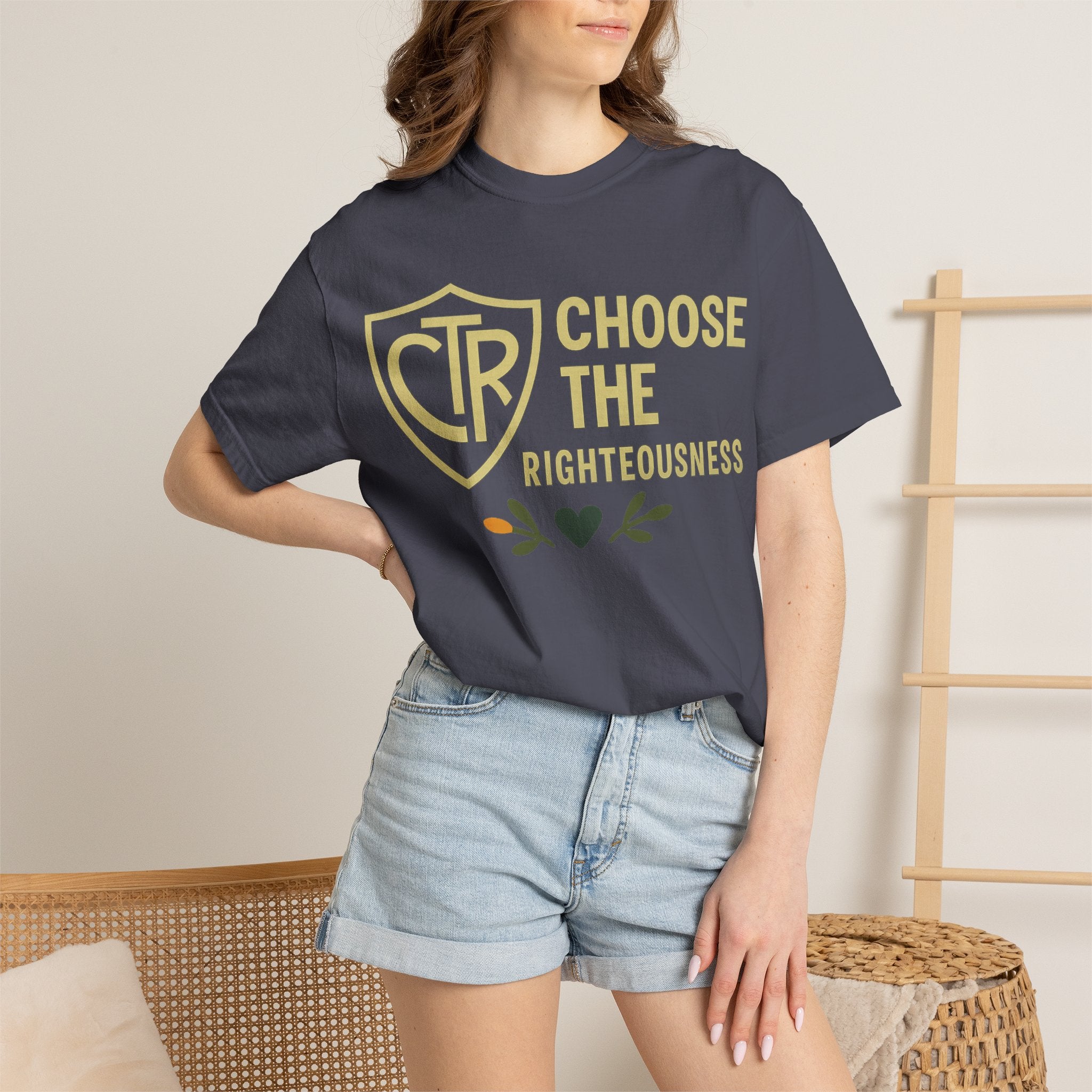 "CTR: Choose the Righteousness" Unisex Garment-Dyed T-shirt