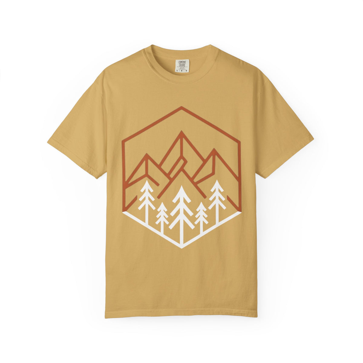 "Peaks" Unisex Garment-Dyed Tee