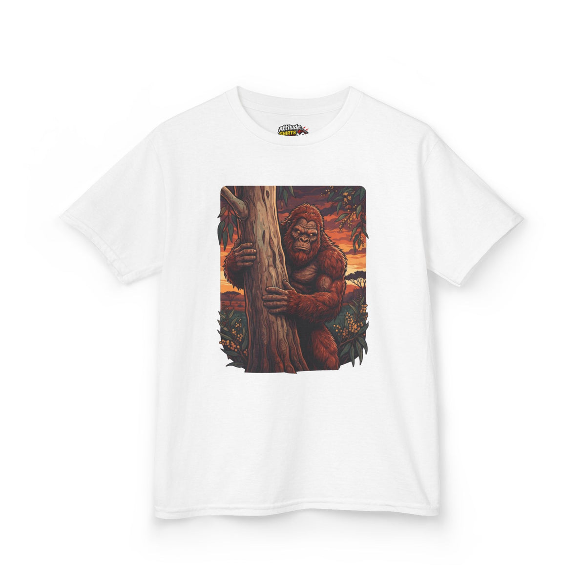 Color: White | Yowie (Australian Folklore) Kids Tee