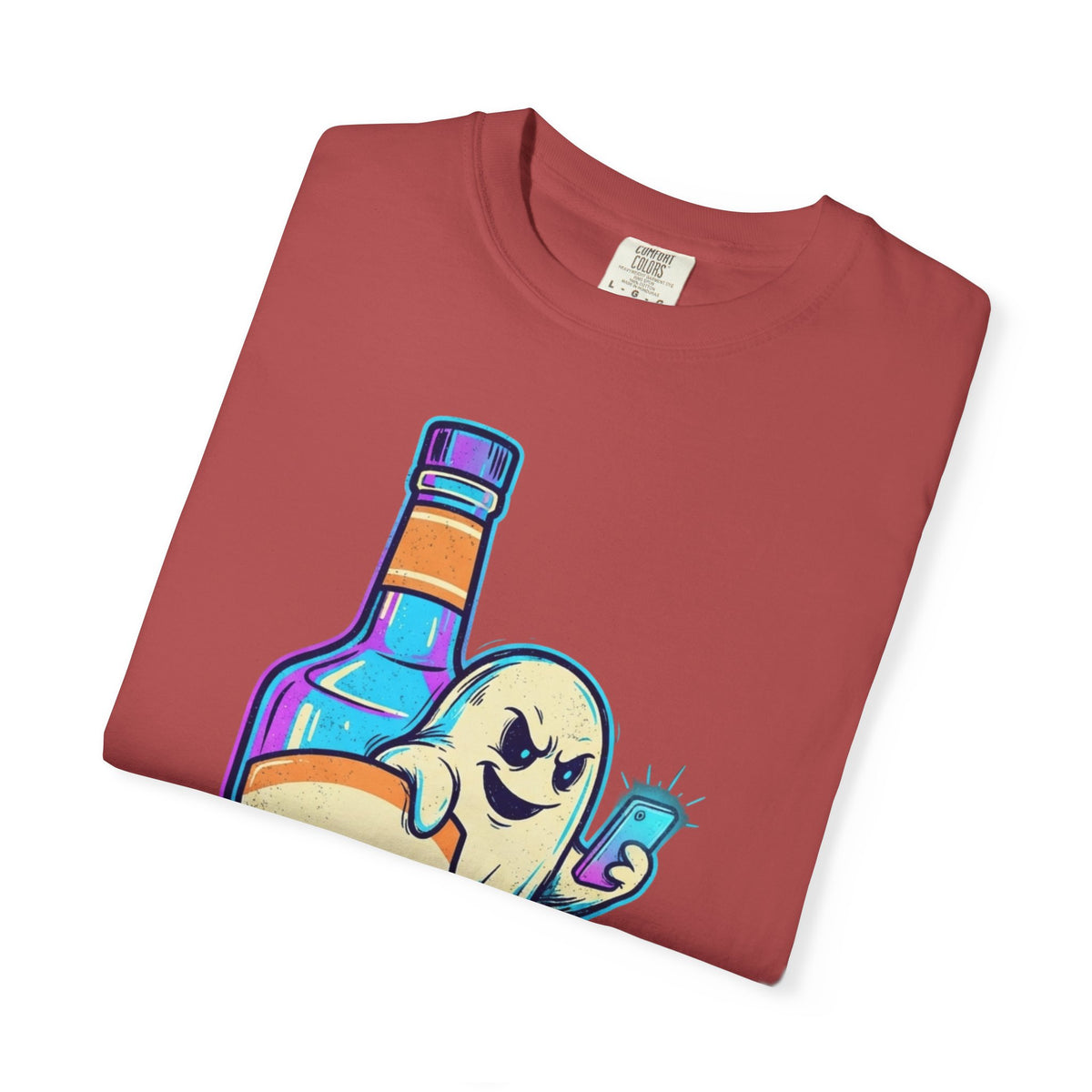 Ghosting Unisex Garment-Dyed Tee