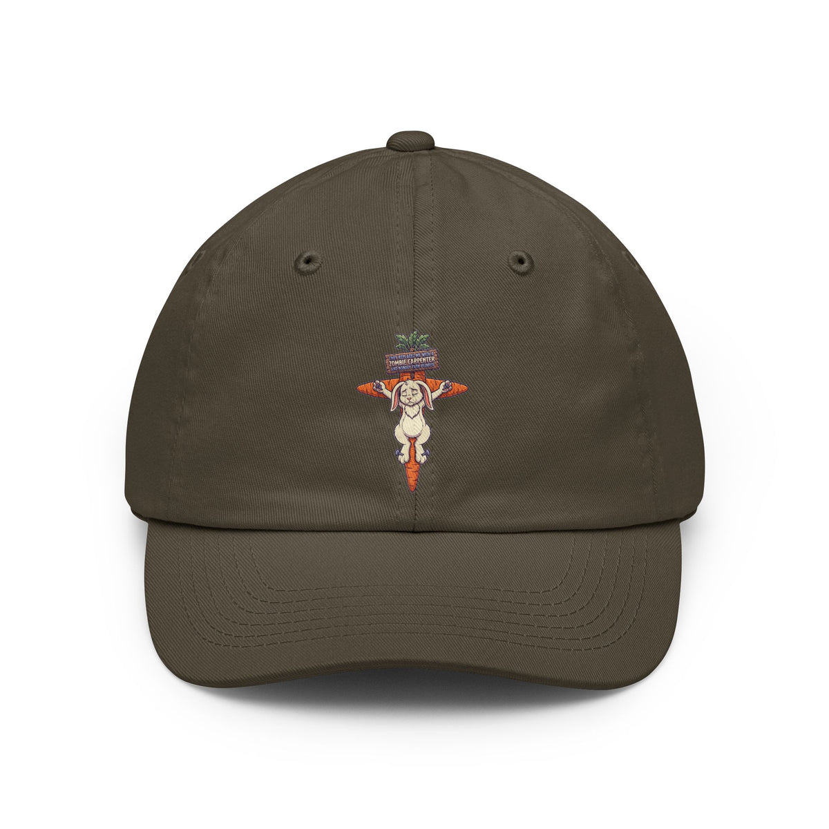 Color: Olive | Zombie Carpenter Dad Hat