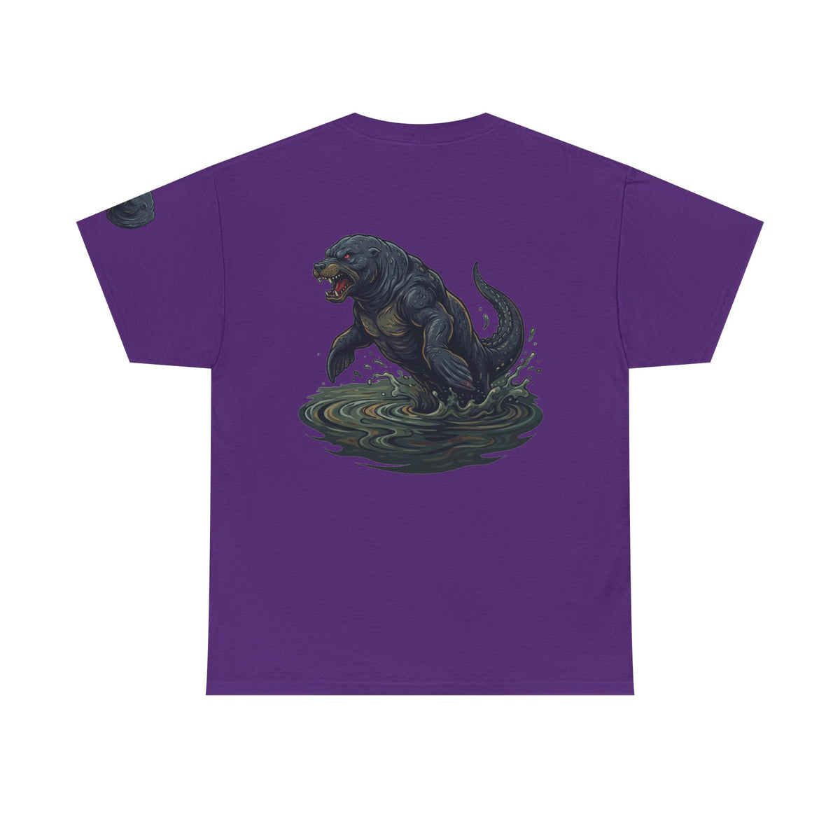 Color: Purple | Bunyip (Australian Aboriginal Mythology) Premium Graphic Tee