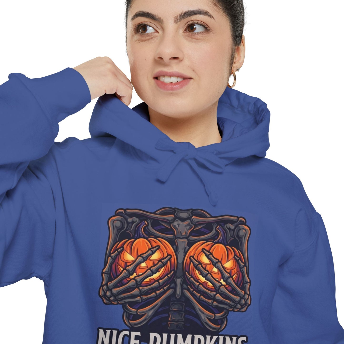"Nice Pumpkins" Garment-Dyed Hoodie