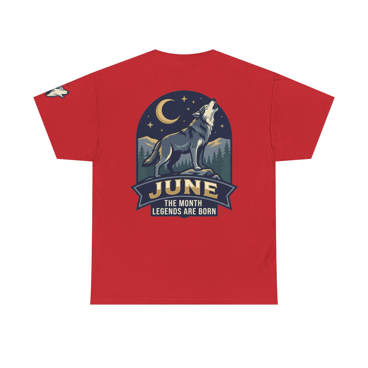 Color: Red | June Legend Premium Graphic Tee