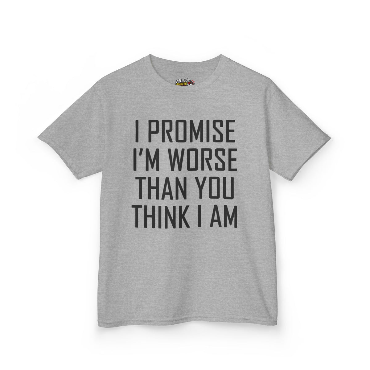"Promise I'm Worse" Kids Tee
