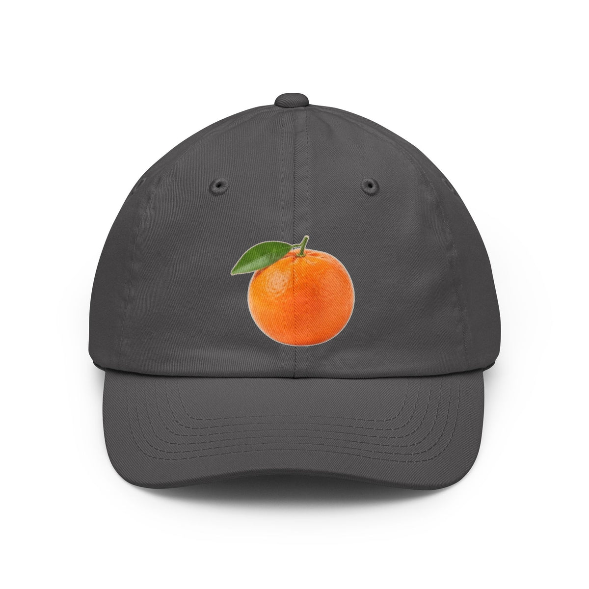 Color: Charcoal | Tangerine Vagina Dad Hat