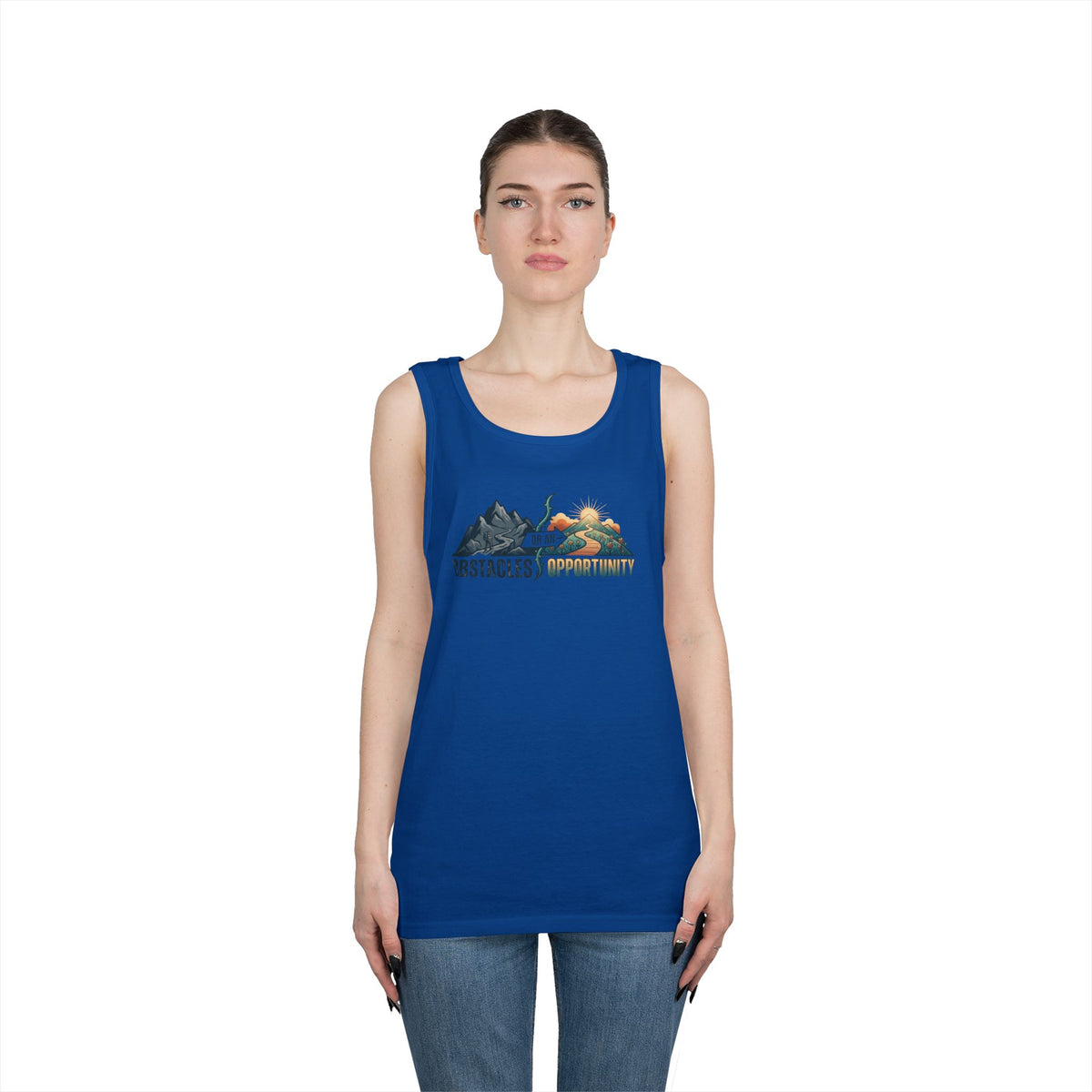 Color: Royal | Obstacle Or An Opportunity Tank Top