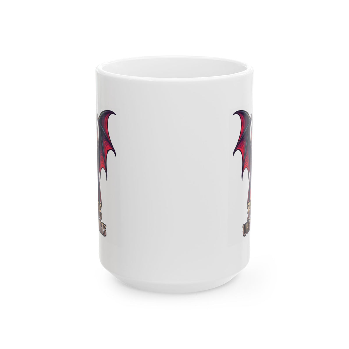 "Bite Me Where It Hurts" White Ceramic Mug
