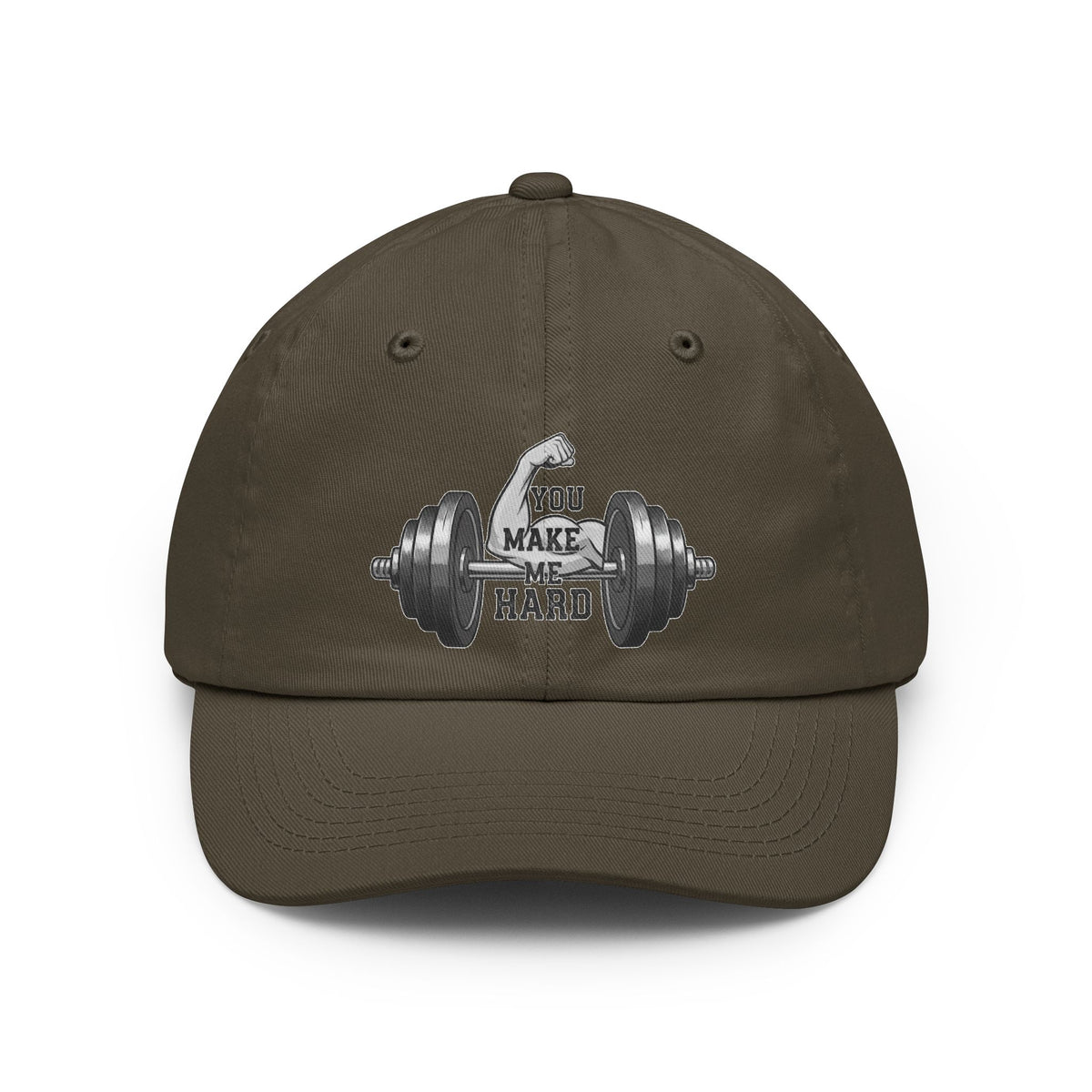 Color: Olive | You Make Me Hard | Dad Hat — AttitudeShirts