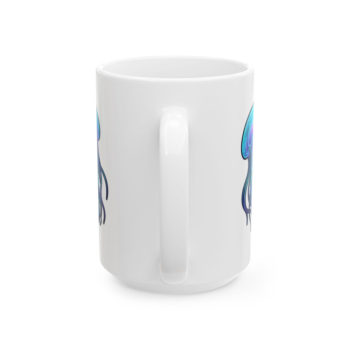 "Jelly Credible" White Ceramic Mug — Graphic