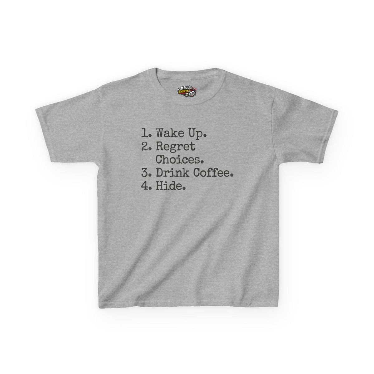 "Daily Schedule Asset" Kids Tee