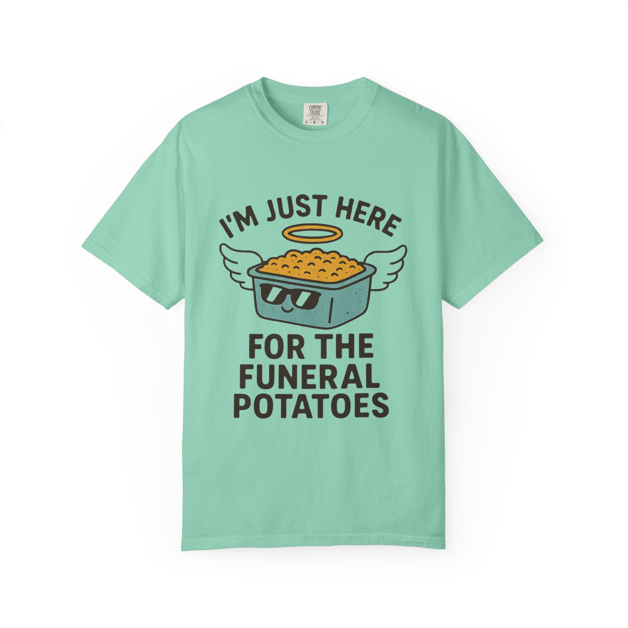 "Funeral Potatoes" Unisex Garment-Dyed T-shirt