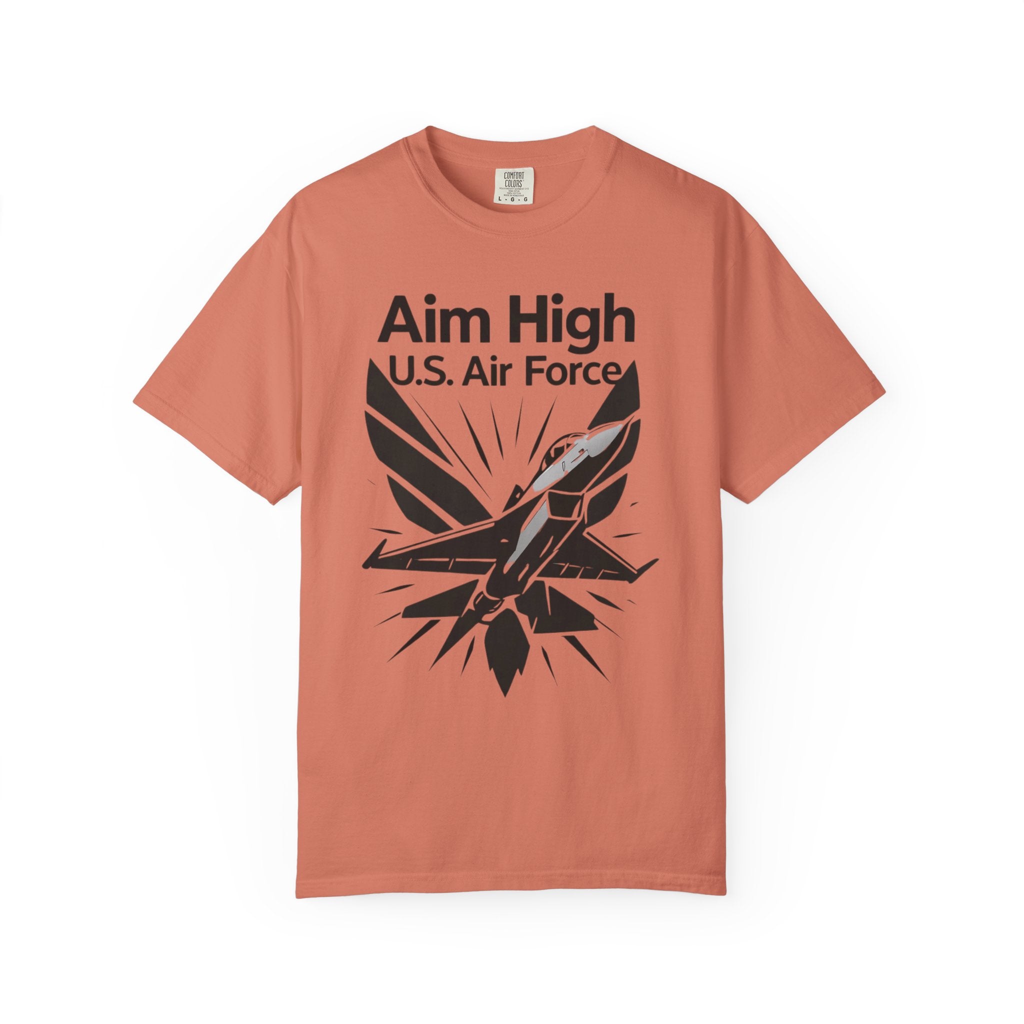 "Aim High" Unisex Garment-Dyed T-shirt