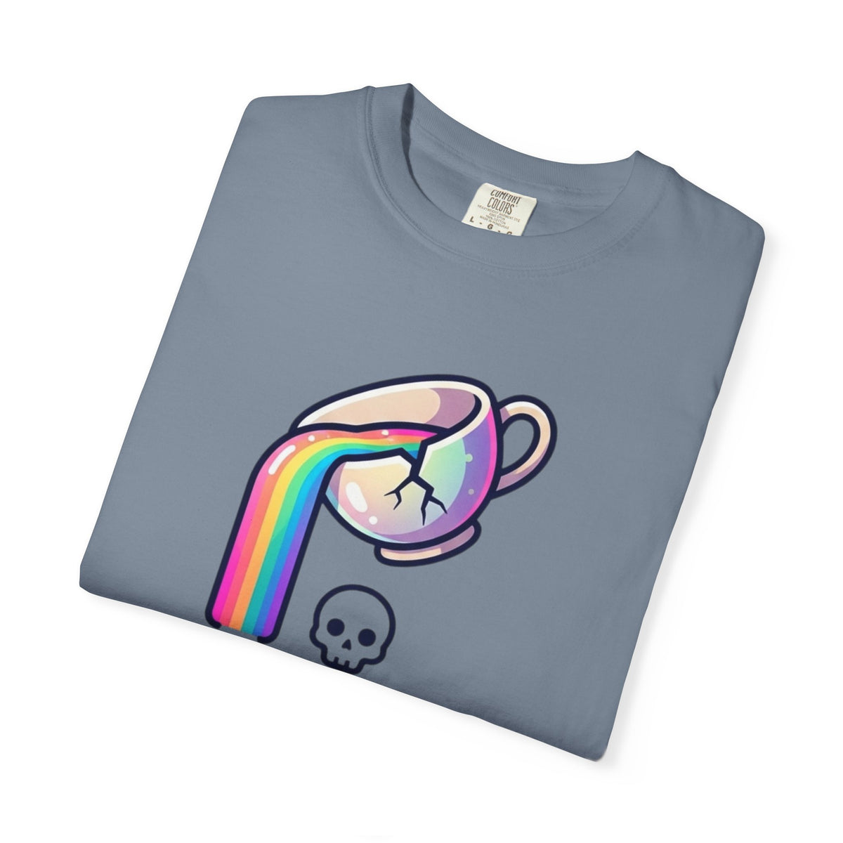 "Surviving on Caffeine Spite and Superior Aesthetics" Unisex Garment-Dyed Tee