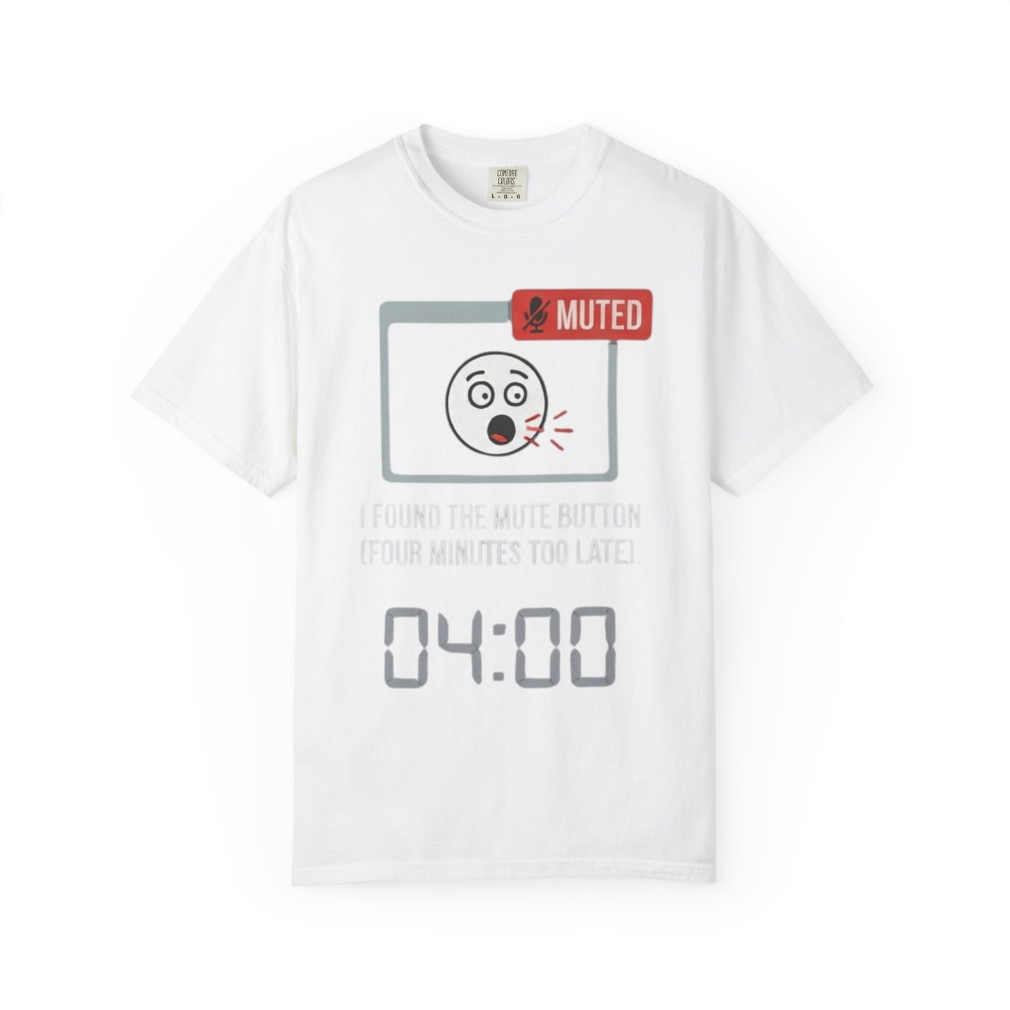 "I Found The Mute" Unisex Garment-Dyed Tee