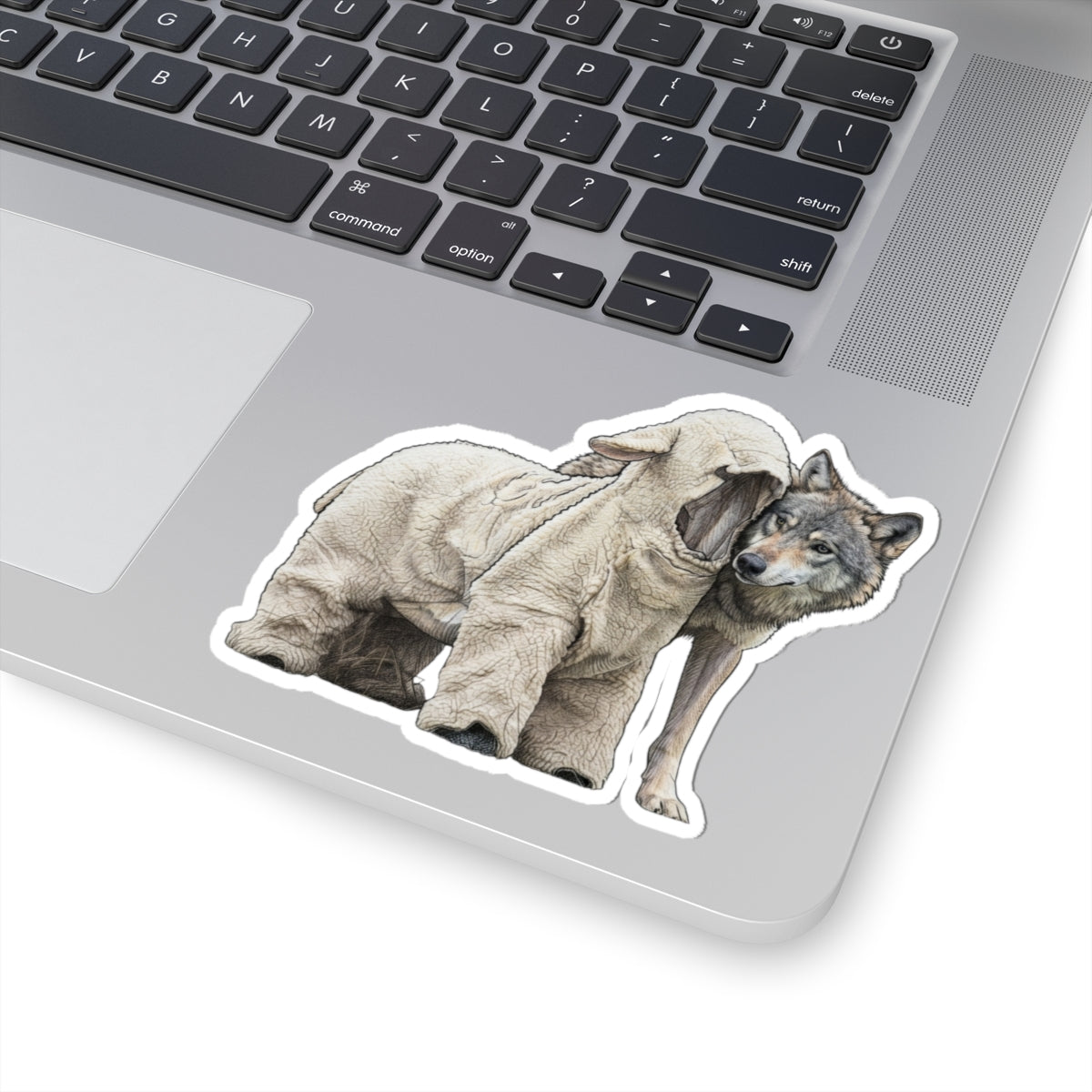 "Civilization Tolerated Religion" Sticker