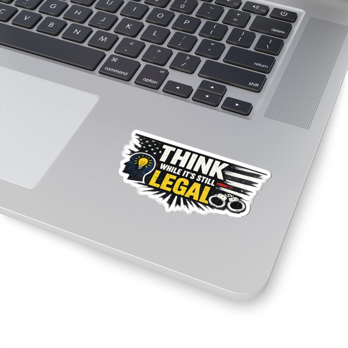 "Think" Sticker — Main