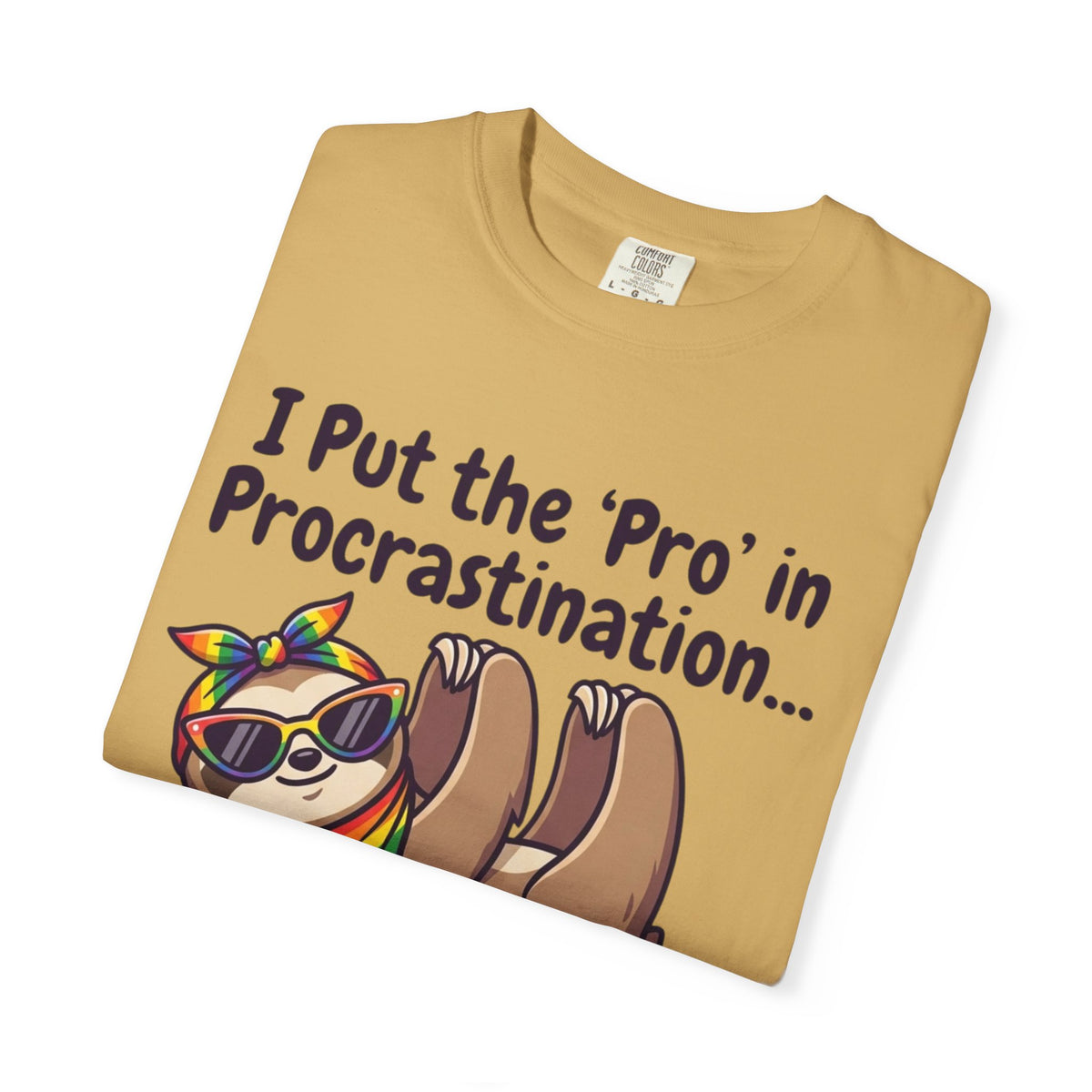 Pro in Problematic Flirting Unisex Garment-Dyed Tee