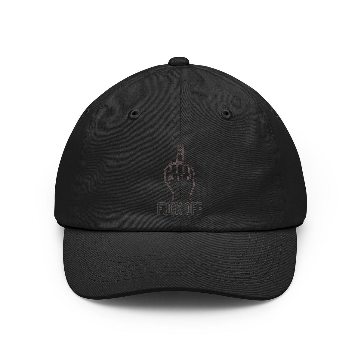 Color: Black | F@#% OFF Dad Hat