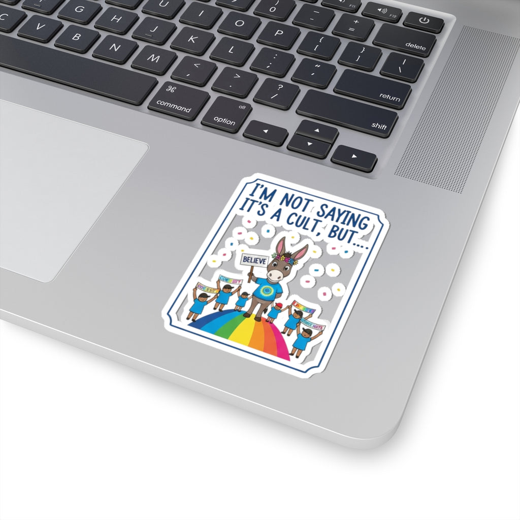 Cult: Liberal Edition | Kiss-Cut Sticker — AttitudeShirts