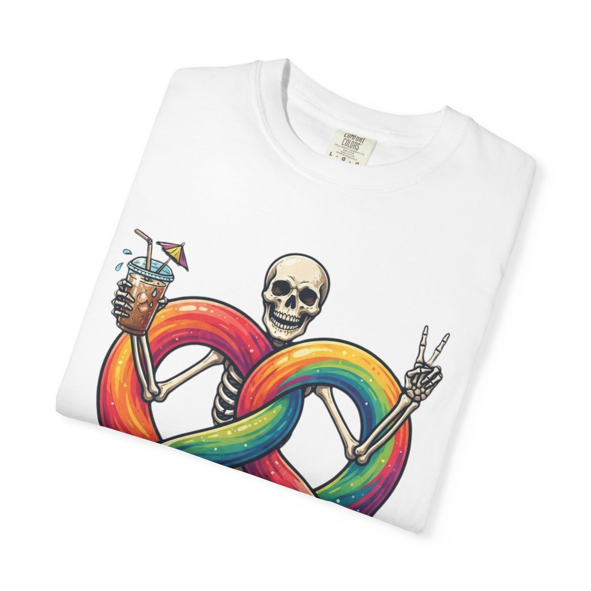 "Flexible But Not About Brunch" Unisex Garment-Dyed Tee