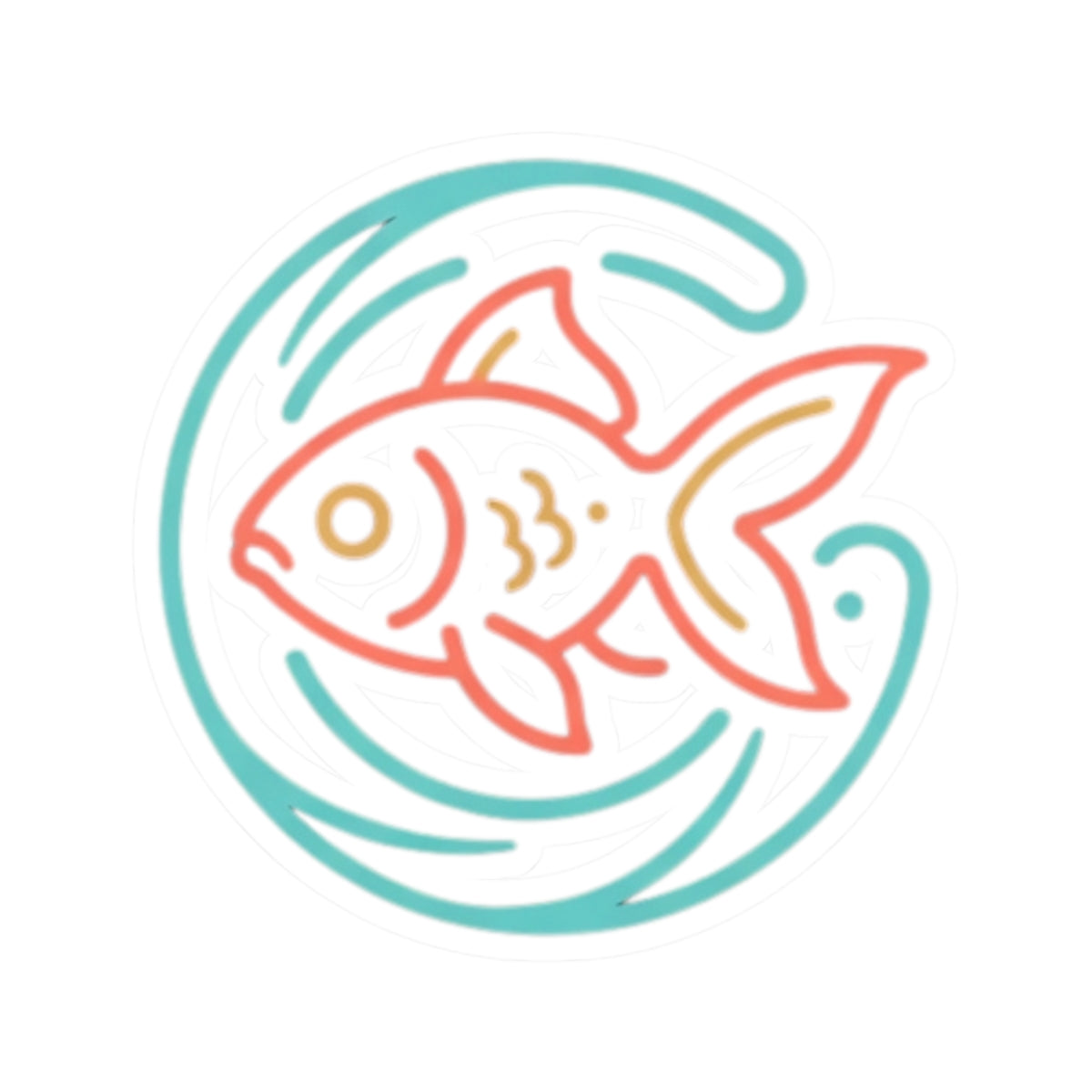 "Go Fish" Sticker