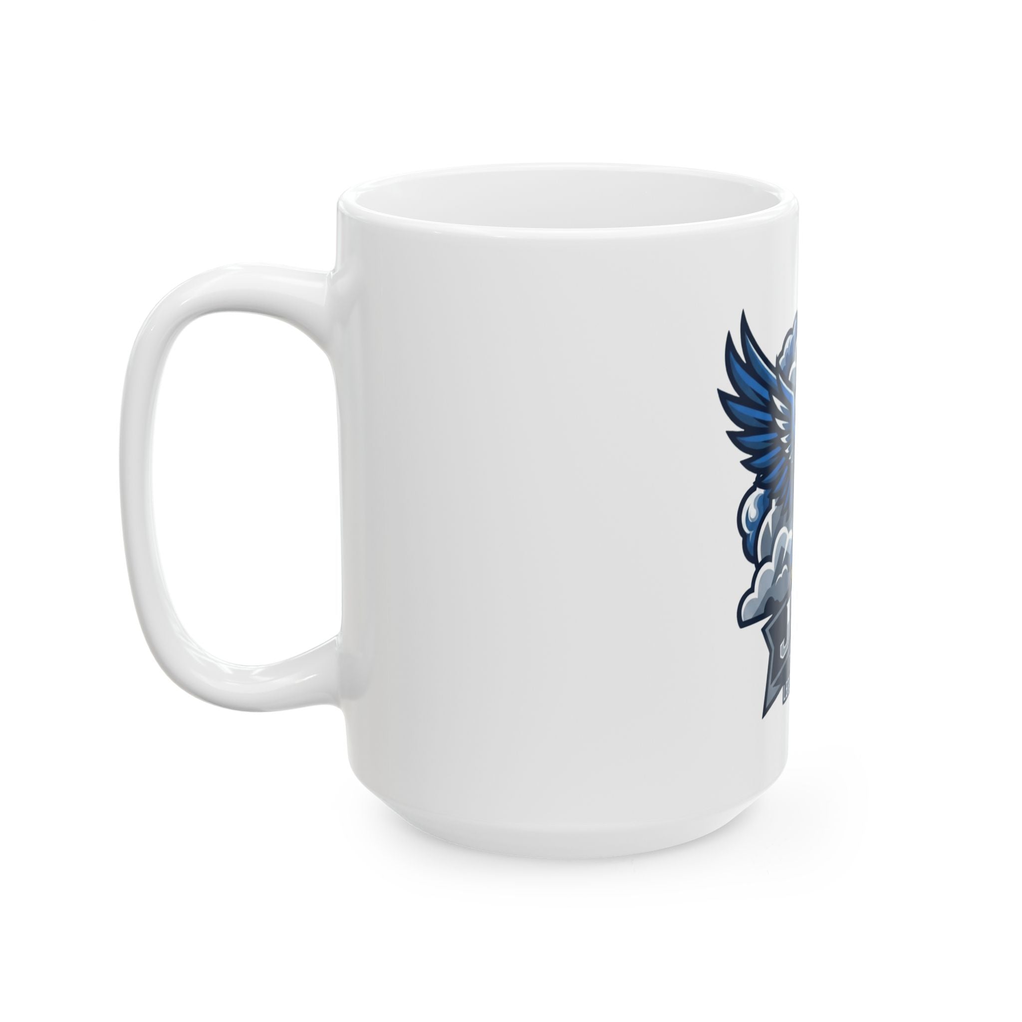 "July Legend" White Ceramic Mug