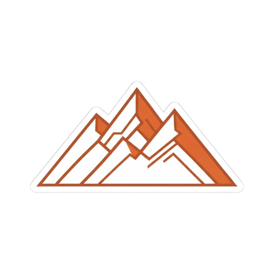"Peaks" Sticker