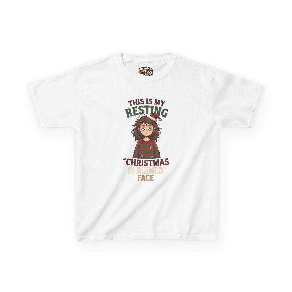 "Christmas Is Ruined" Kids Tee