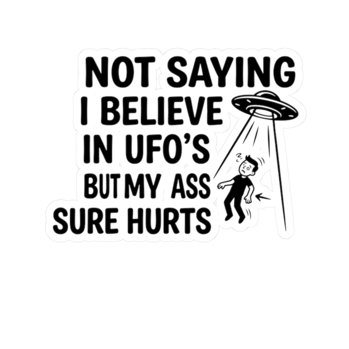 "UFO's" Sticker — Main