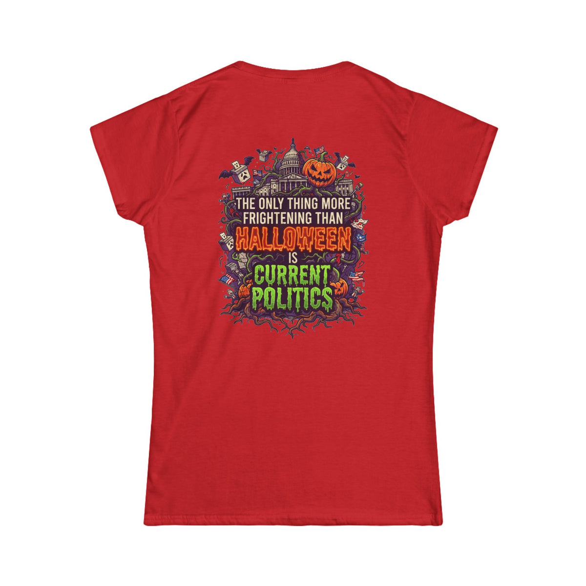 Color: Red | Current Politics Women's Tee
