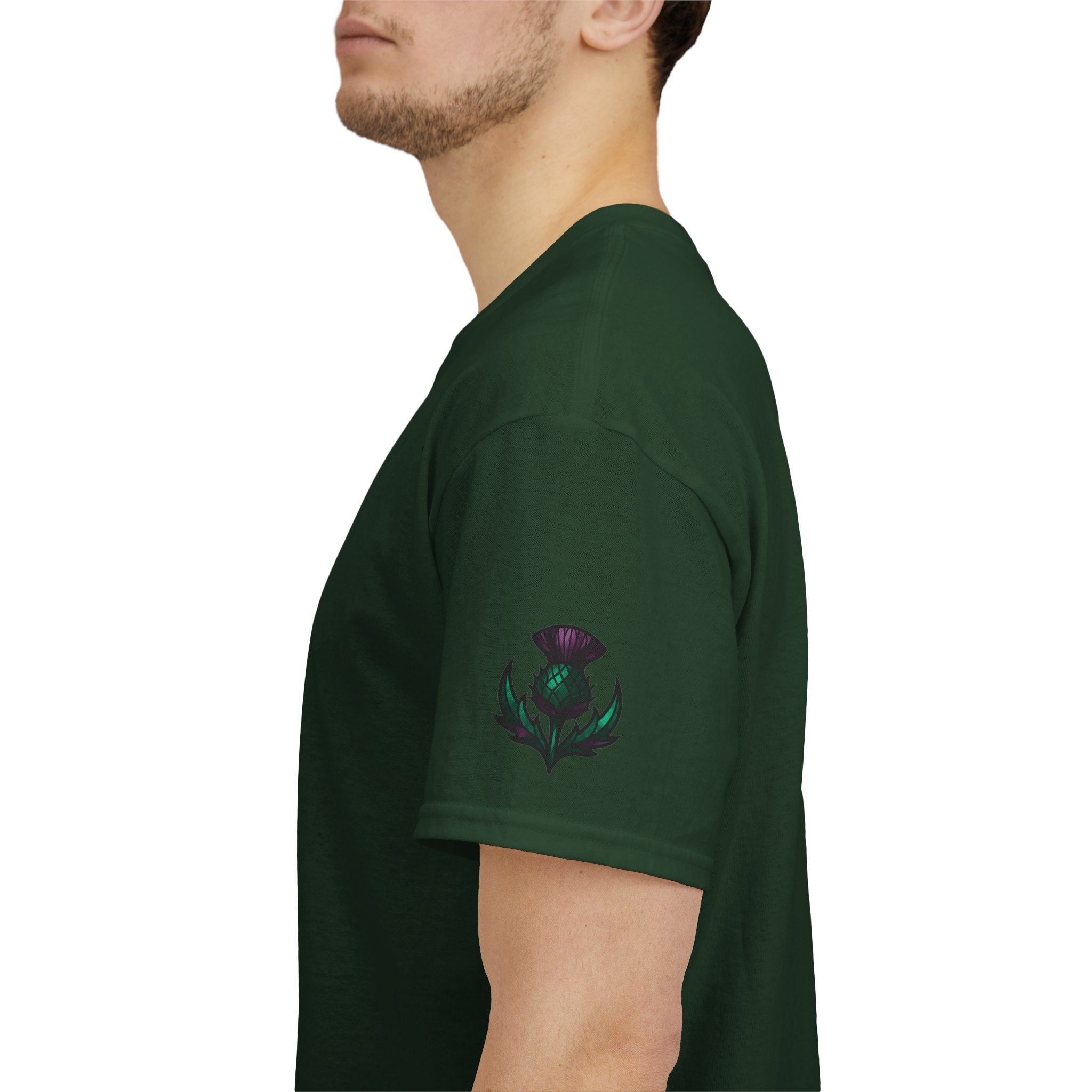 "Stained Glass Floral" Premium Graphic Tee