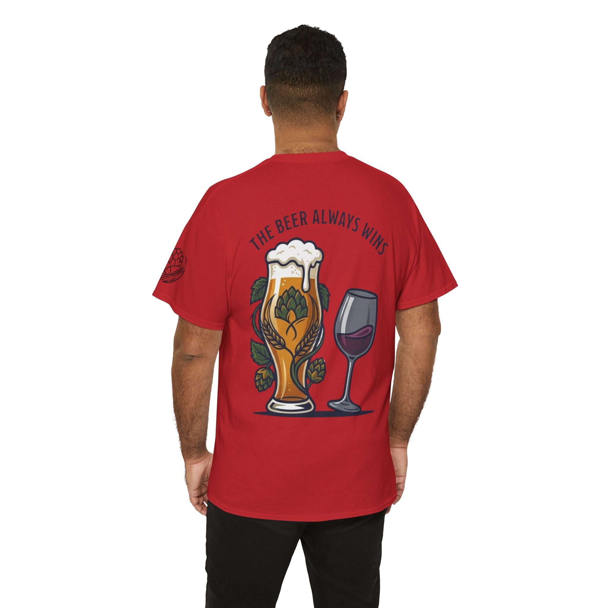 "The Beer Always Wins" Premium Graphic Tee