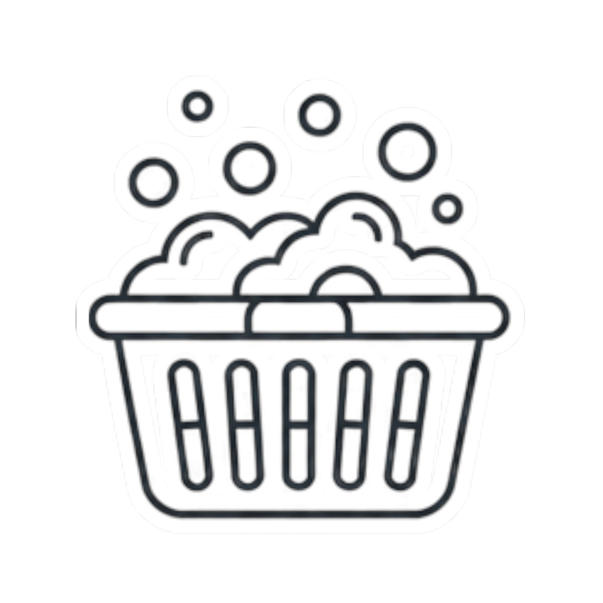 "Mental Health Day - Laundry Edition" Sticker