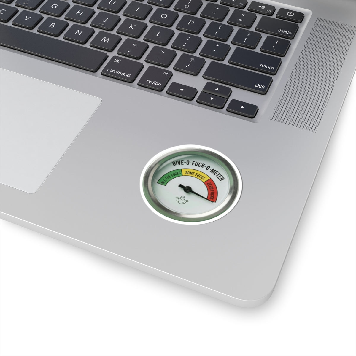 "Fuck-O-Meter" Sticker