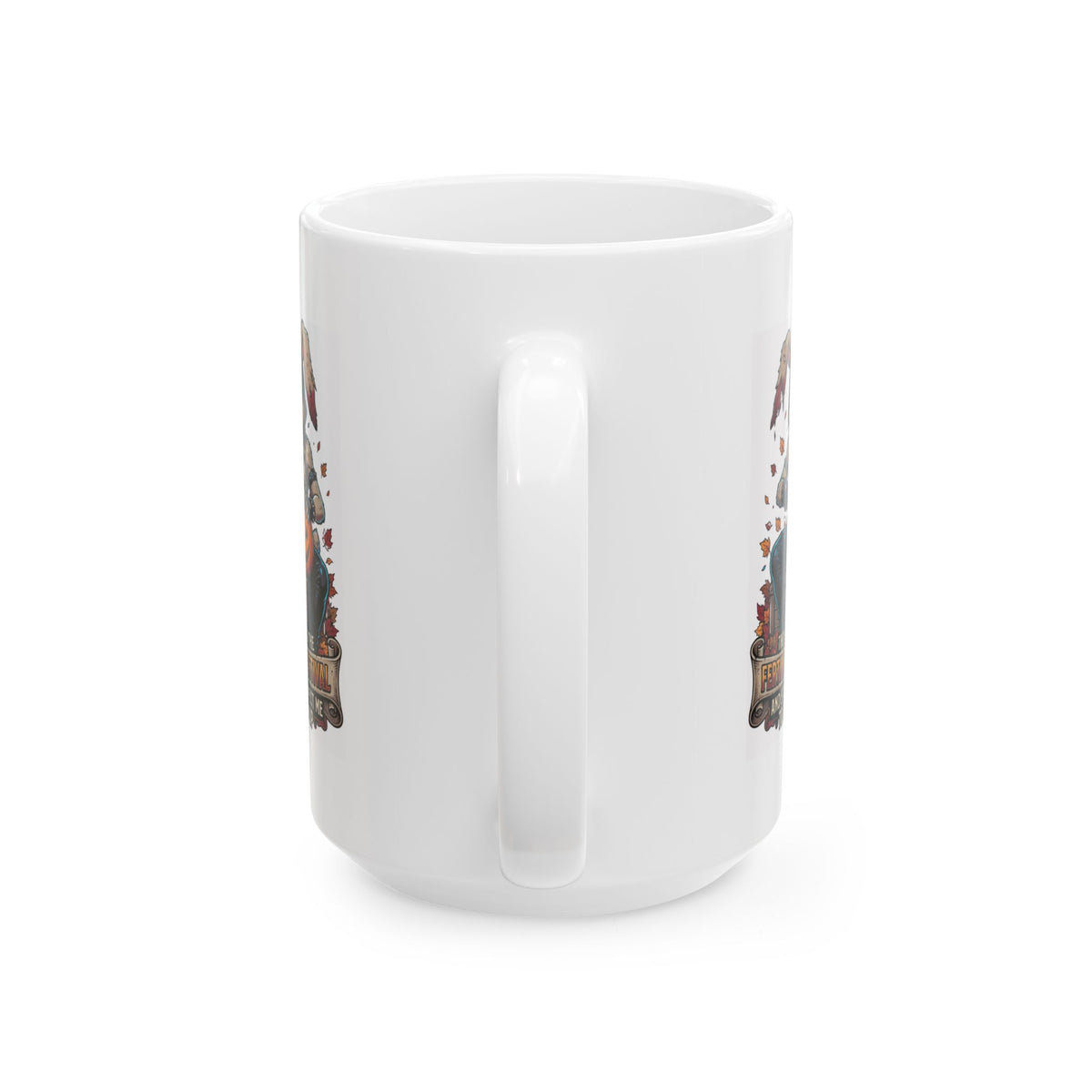 "Fertility Festival" White Ceramic Mug