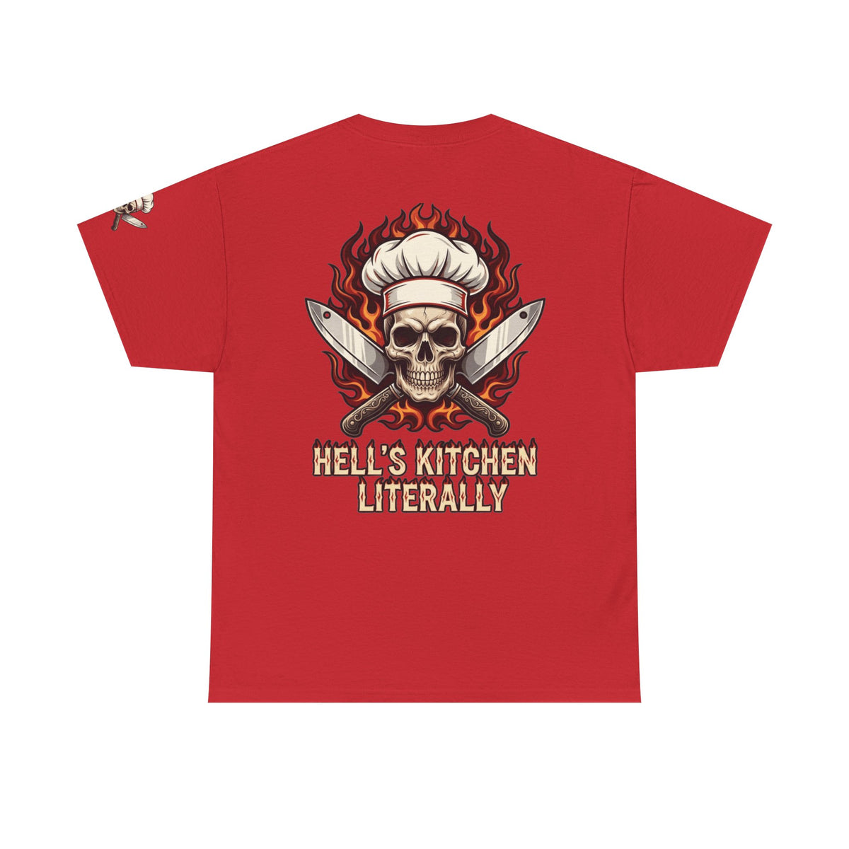 Color: Red | Hell's Kitchen Literally Premium Graphic Tee