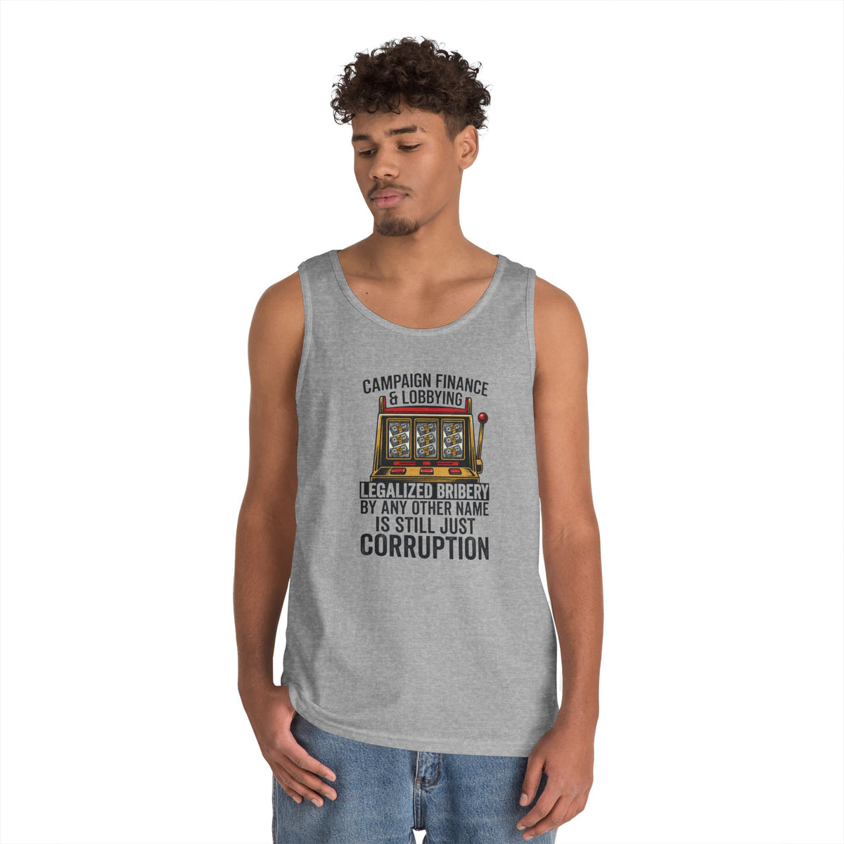 "Protest Series - Get Money Out Of Politics" Tank Top