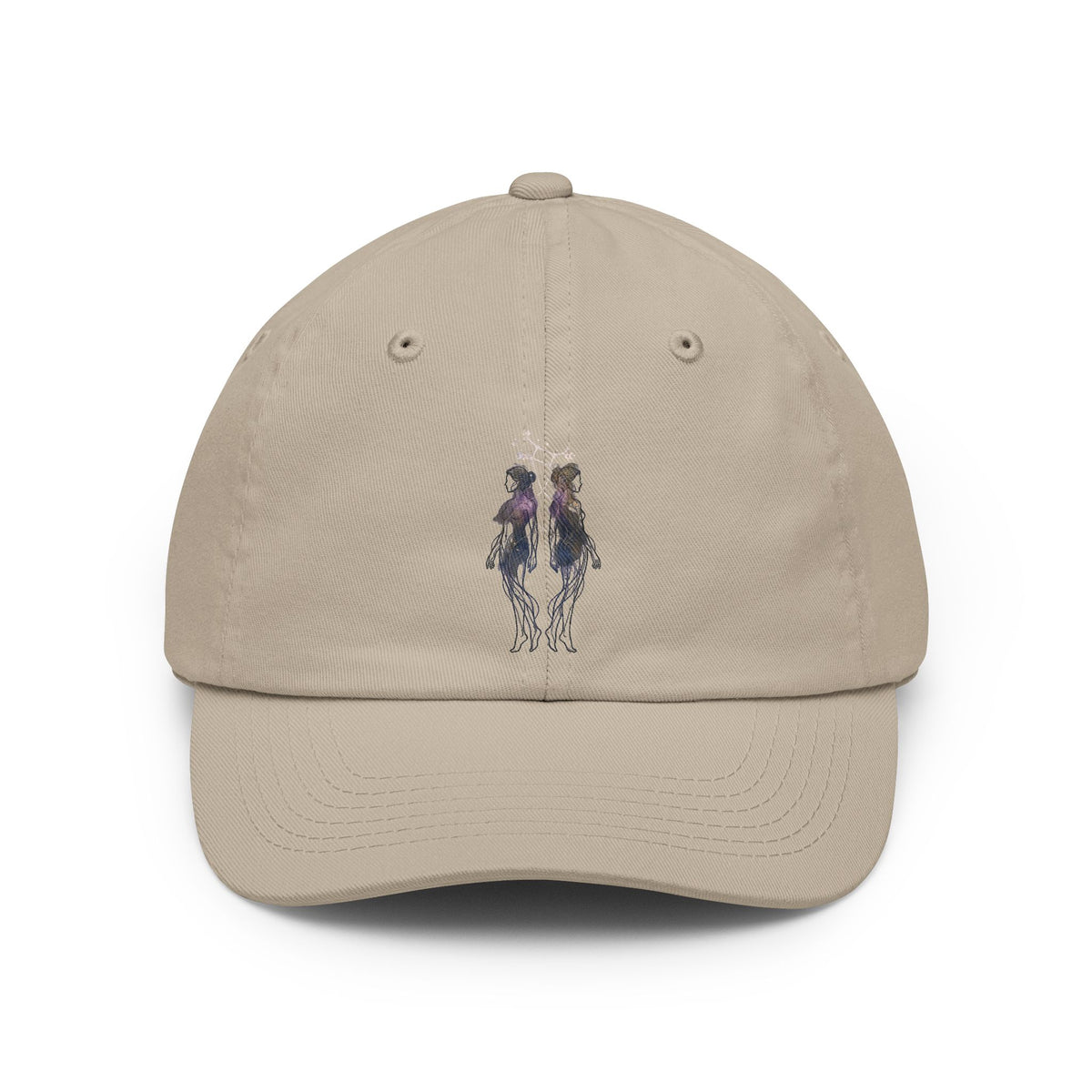 Color: Stone | Gemini The Celestial Twins Dad Hat